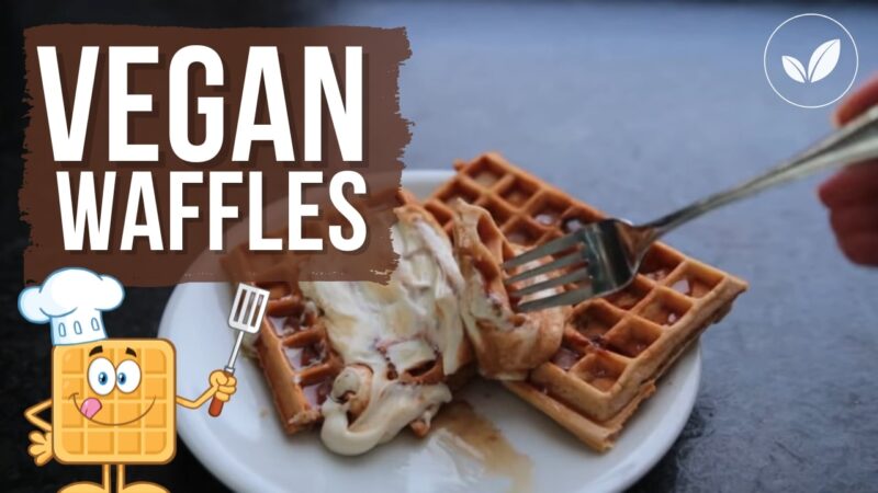 vegan waffles - recipe and tips