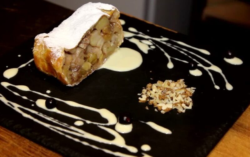 Chocolate and Pear Strudel