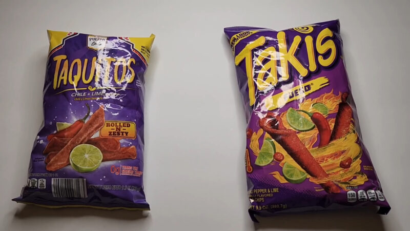 What's the Nutritional Information - takis junk food